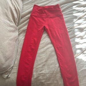Beyond Yoga At Your Leisure High Waist Leggings Red Size Small Worn Once